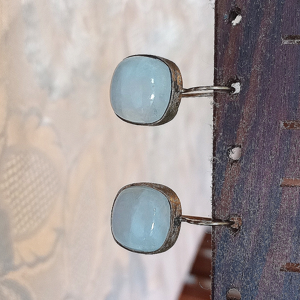 Moonstone Gold plated Earrings